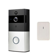 Load image into Gallery viewer, WIFI Video doorbell camera intercom system wireless home ip door bell phone chime w/ PIR 2 way audio iOS Android battery powered