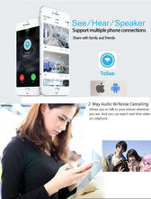 Load image into Gallery viewer, WIFI Video doorbell camera intercom system wireless home ip door bell phone chime w/ PIR 2 way audio iOS Android battery powered