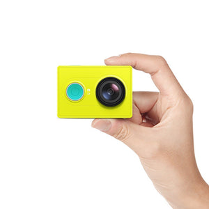 YI Action Camera 1080P Lime Green White Black 16MP Full HD 155 degree Ultra-wide Angle Sports Mini Camera