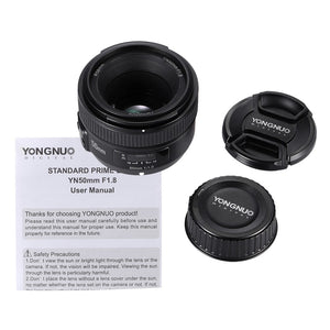 YONGNUO YN50mm F1.8 Large Aperture Auto Focus Lens For Nikon D800 D300 D700 D3200 D3300 D5100 D5200 D5300 DSLR Camera Lens