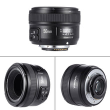Load image into Gallery viewer, YONGNUO YN50mm F1.8 Large Aperture Auto Focus Lens For Nikon D800 D300 D700 D3200 D3300 D5100 D5200 D5300 DSLR Camera Lens