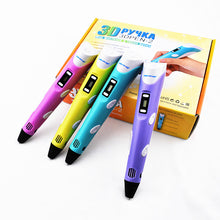 Load image into Gallery viewer, dewang 3d pen +20 Colour *10m ABS filament(200m),3 d pen 3d model,3d drawing pen printing pen,Best Gift for Kids creative,pen-3d
