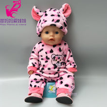 Load image into Gallery viewer, Doll Clothes for 43cm Baby Doll Coat Unicorn Hoodie 17&quot; or 18&quot; Baby Doll Dress