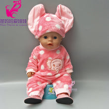 Load image into Gallery viewer, Doll Clothes for 43cm Baby Doll Coat Unicorn Hoodie 17&quot; or 18&quot; Baby Doll Dress