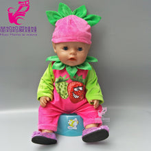 Load image into Gallery viewer, Doll Clothes for 43cm Baby Doll Coat Unicorn Hoodie 17&quot; or 18&quot; Baby Doll Dress
