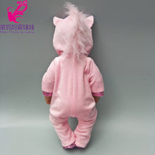 Load image into Gallery viewer, Doll Clothes for 43cm Baby Doll Coat Unicorn Hoodie 17&quot; or 18&quot; Baby Doll Dress