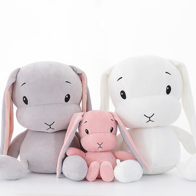 lucky boy sunday 65/50/25cm cute rabbit plush toy stuffed soft rabbit doll baby kids toys animal toy birthday christmas gift